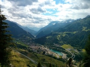 Heading towwards Airolo
